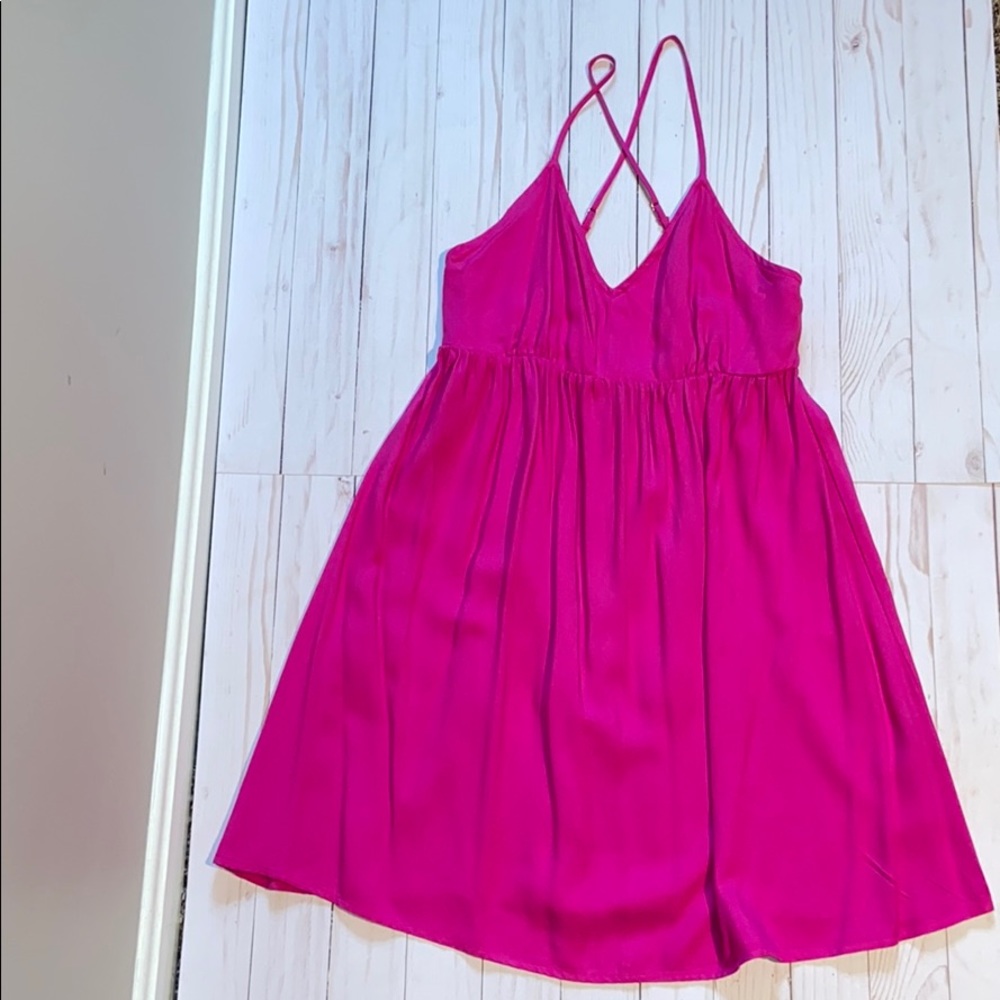 pink dress